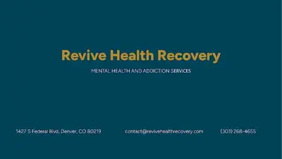 Revive Health & Recovery - Mental health treatment facility in Denver, CO