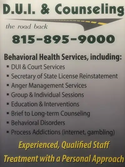 DUI Counseling & Behavioral Health Services of DeKalb Kendall Counties - Mental health treatment facility in Plano, IL